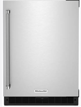 KitchenAid® 5.0 cu. ft. stainless steel under-counter refrigerator