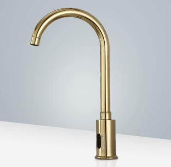 GOLD-SENSOR-FAUCET-FB510G Deck Mounted Bathroom Faucet